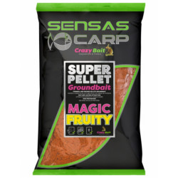 Super Pellet Groundbait SENSAS magic fruity 1kg