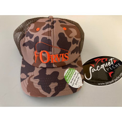 Cap ORVIS Camo Bent Rod Trucker