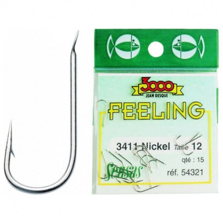 Hooks SENSAS 3411 Nickel-plated n°14
