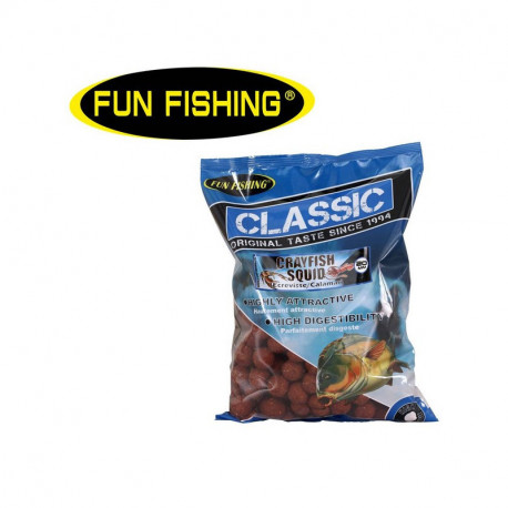Bouillettes FUN FISHING Classic whisky/blackberry - 20mm - 4Kg