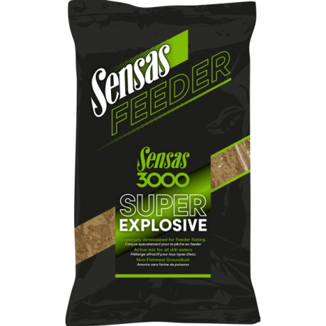 Amorce SENSAS 3000 Feeder super explosive 1kg