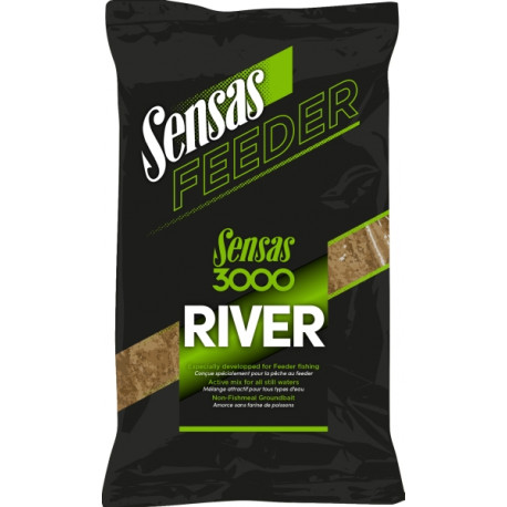 Amorce SENSAS 3000 Feeder river 1kg