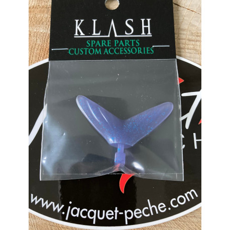 DRT V-Tail Tiny transfer tail Purple/Flake