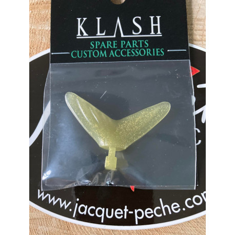 DRT V-Tail Tiny transfer tail Watermelon/Flake