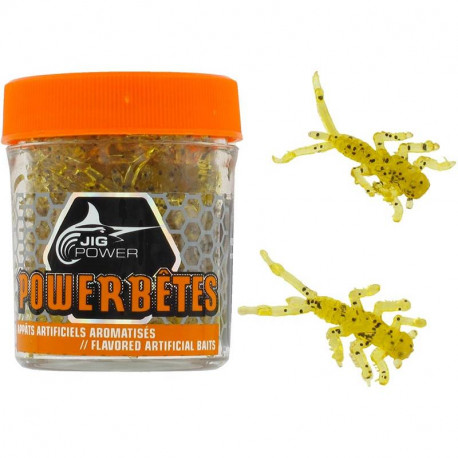 JIG POWER Powerbêtes Crevettes Phosphorescent