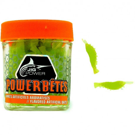 JIG POWER Powerbêtes Crevettes Phosphorescent