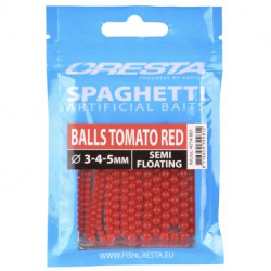 Balle magique CRESTA spagheti balls 3/4/5mm rouge