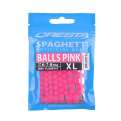 Balle magique CRESTA spagheti balls 3/4/5mm rose