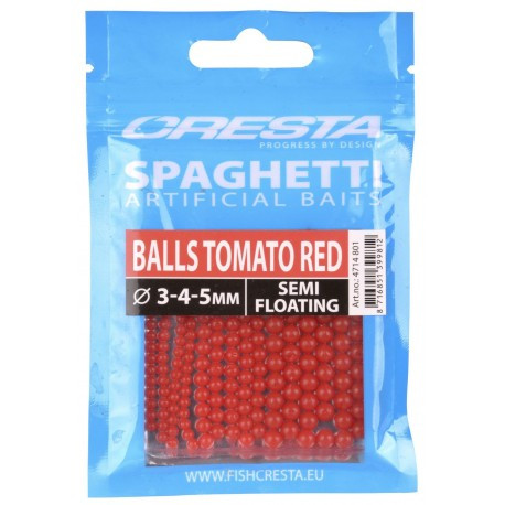 CRESTA magic spagheti balls 6/7/8mm red