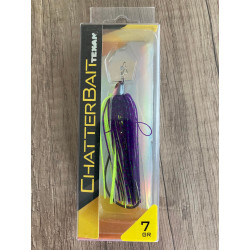 Leurre JIG POWER Chatter bait 7gr Mauve/Jaune