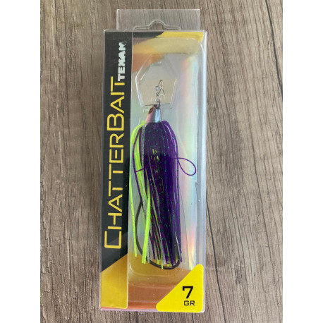 Leurre JIG POWER Chatter bait 7gr Mauve/Jaune