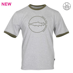 T-SHIRT Save VISION Grey Olive Taille M