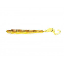 REINS G-Tail Saturn 2.5inch Motoroll pepper/chartreuse pearl lure