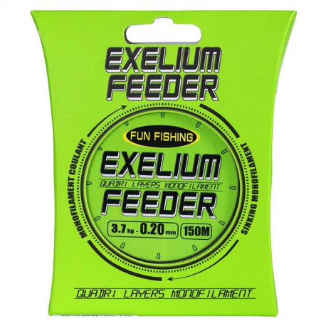 Nylon FUN FISHING Exelium feeder - 0.22mm - 4.700Kg - 150M