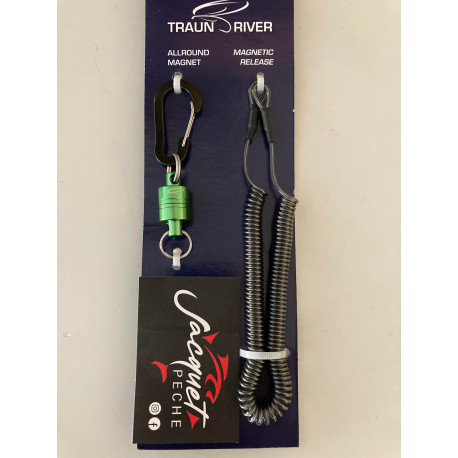 Clip Epuisette TRAUN RIVER Magnétique Force Vert
