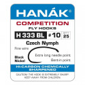 Hameçons HANAK 333BL Czech Nymph Taille 16