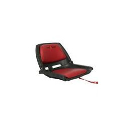 Siege AMIAUD Barque pliant pvc Rouge/Noir
