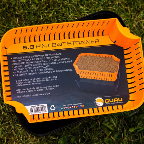 Passoire GURU Pour boîte à appât 5.3 pintes