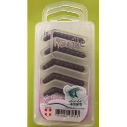 Chenilles SUD EST APPÂTS Mauve (6 pièces)