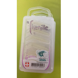 Chenilles SUD EST APPÂTS Phosphorescent (6 pièces)