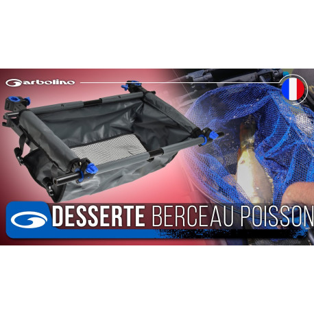 Carp cradle GARBOLINO luxe lateral and front