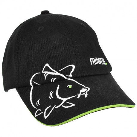 PROWESS black sports cap, embroidered