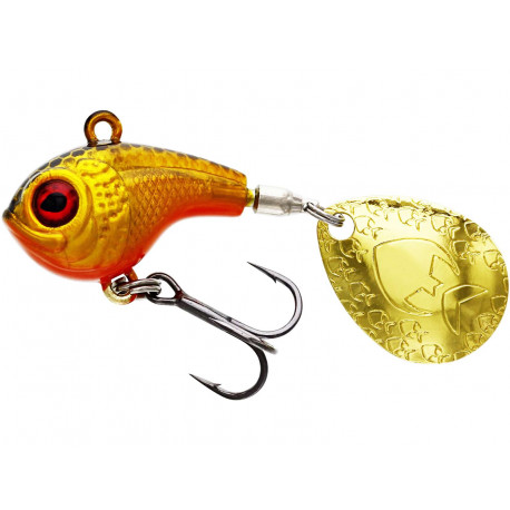 Leurre WESTIN Dropbite Spin tail jig 3.4cm 17gr Gold rush