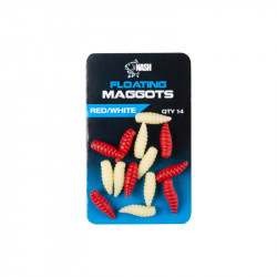 Asticots flottants NASH Maggots Red/White