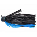 Rubber jig KEITECH Cranckin' soccer 10.5gr Black/Blue