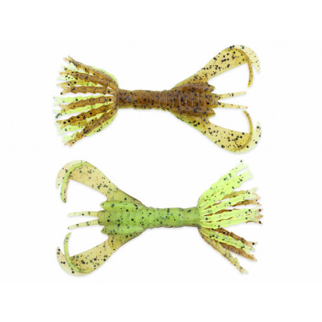 Leurre KEITECH Hyper spider 3.2inch Green pumpkin chart