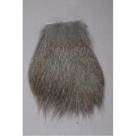 Tanned Deer Body Hair Grey