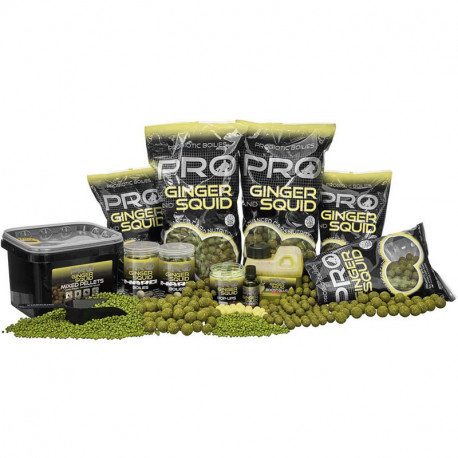 STARBAITS Pro Ginger Squid boilies 1kg 20mm