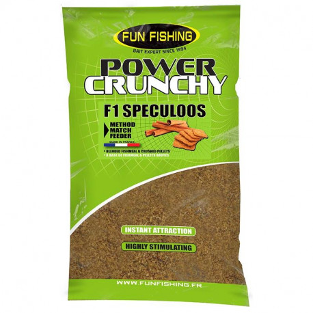 Power Crunchy FUN FISHING F1 Speculoos 2kg