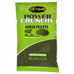Power Crunchy FUN FISHING Green Pellets 2kg