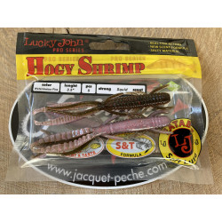 Leurre LUCKY JOHN Hogy shrimp 3.5inch Watermelon fire