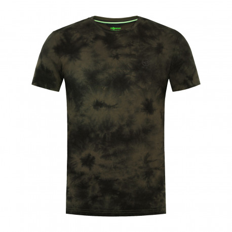 KORDA Tie Dye Tee I Dark Olive- XXL