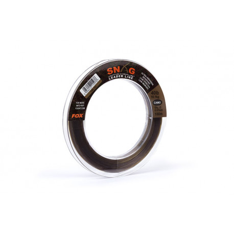FOX Snag leader Khaki 100m 40lb/18.1kg  0.57mm