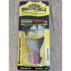 SPRO BBZ-1 6inch Rainbow trout tail