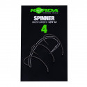KORDA spinner barbless hooks n°5
