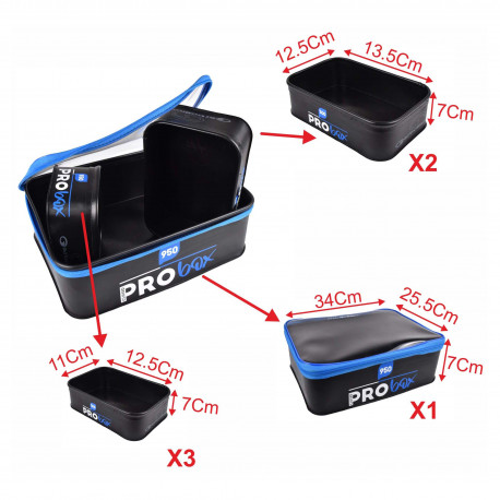 Set GARBOLINO bac eva pro box 1