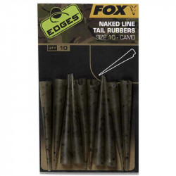 Tétine FOX naked line tail rubbers size 10-camo