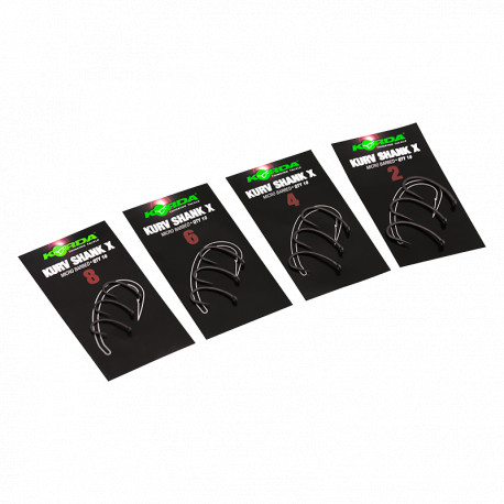 Hameçons KORDA Kurv shank X n°8