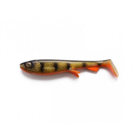 Leurre WOLFCREEK SHAD 2.0 20cm Glitter black okoboji perch UV
