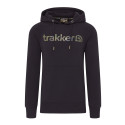 Hoody TRAKKER logo black camo- XXXL