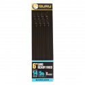 GURU Lwg ready rigs in 0.13mm - hooks size 18