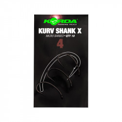 Hooks KORDA Kurv shank X n°4