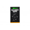 Micro Ring Swivel KORDA Bait Screw large (5 pcs)