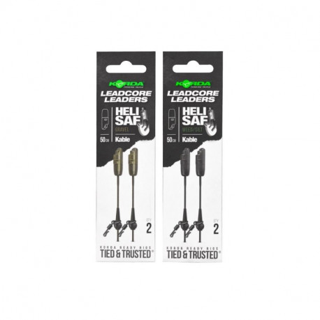 Leadcore leader KORDA heli safe weed- 50cm X2