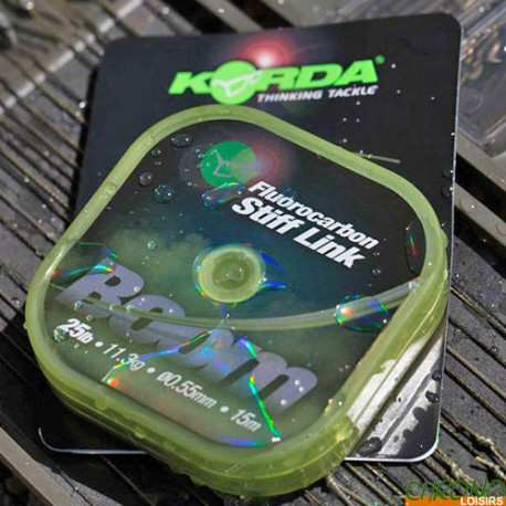 Fluorocarbon KORDA Stiff link boom 20 lb 9.1kg 0.50mm -15 m