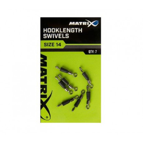 MATRIX Hooklength swivels N°18